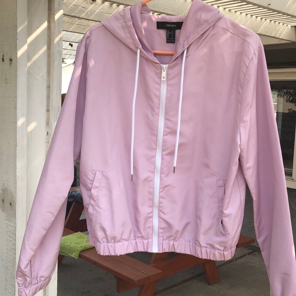 Lavendar Windbreaker